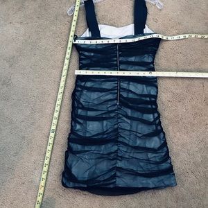 Armani Exchange ruched dress